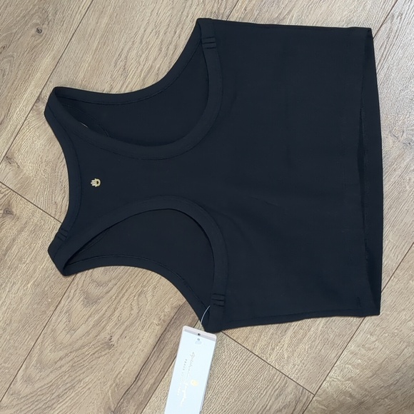 Dream Tech Eco Racer Tank in Black Spiritual Gangster Size Small NWT - Picture 5 of 13